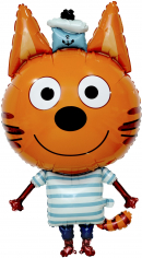 Шар Фигура Три Кота, Коржик (в упаковке)