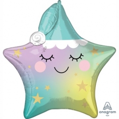 Шар Фигура, Звездочка Спящая / LITTLE STAR (в упаковке)