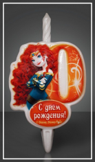 Свеча тортовая цифра