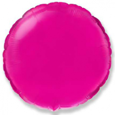 Шар Круг, Фуксия / Fuchsia (в упаковке)