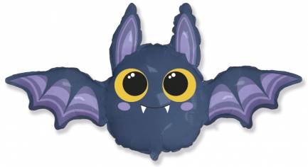 Шар Мини-фигура Летучая мышь, Синяя