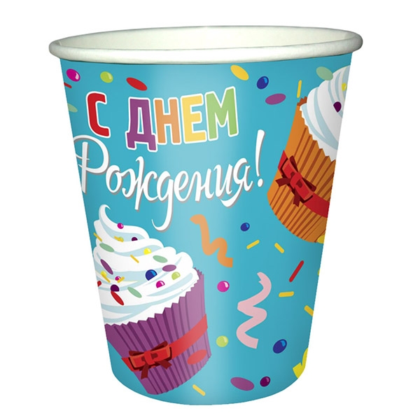 Стаканы "Капкейки "